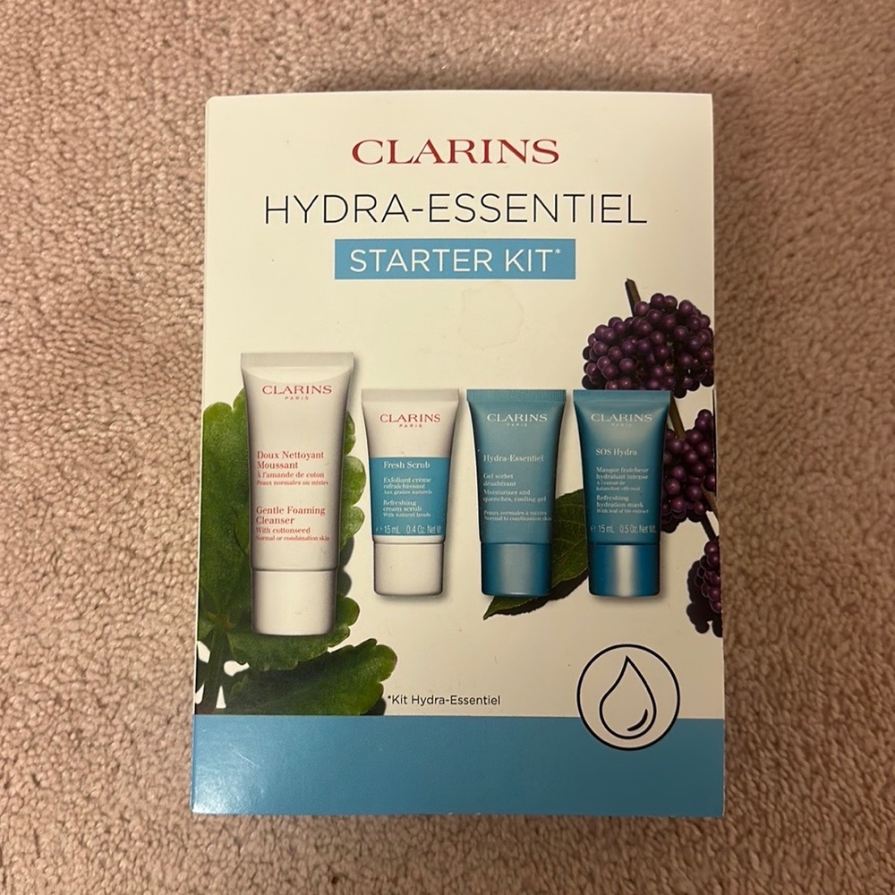 Clarins Hydra-Essentiel Starter Kit | Brand New